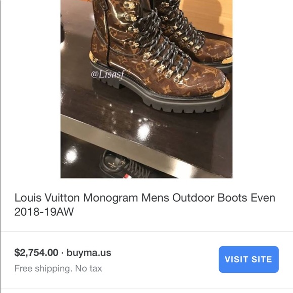 Louis Vuitton size 37 boots - Picture 4 of 4